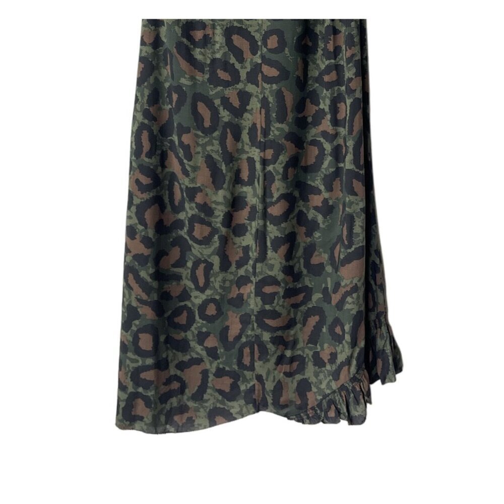 Zadig and Voltaire Y2K Slip Dress Maxi Paris Rebelle‎ Leo XS Leopard Print - Picture 8 of 11